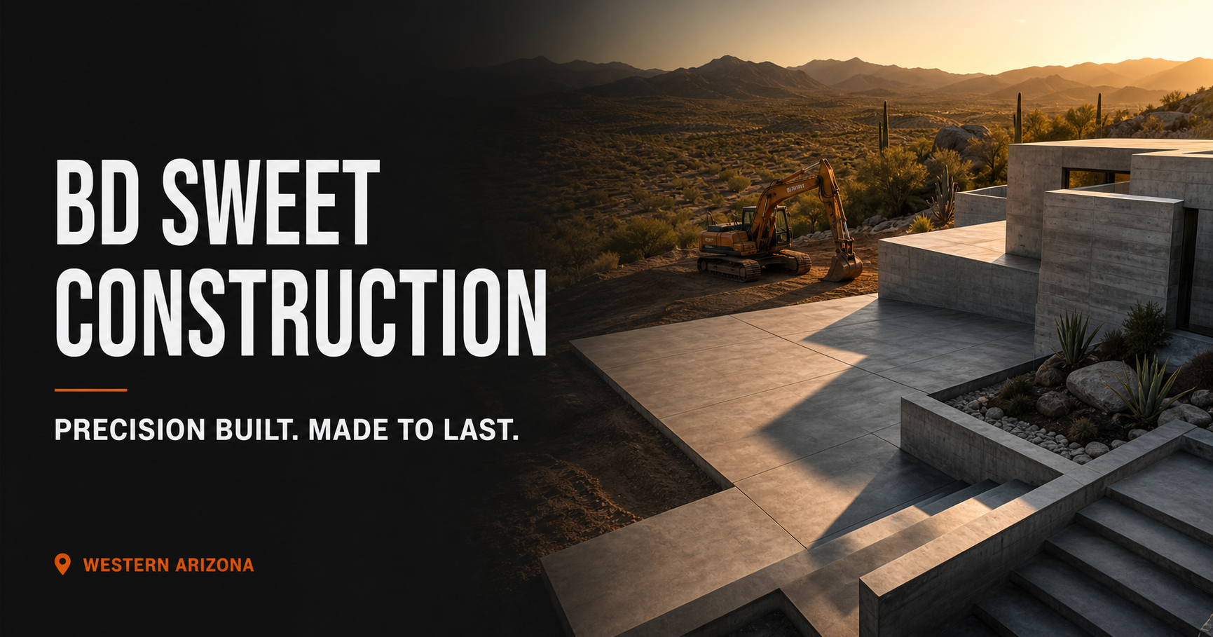 BD SWEET CONSTRUCTION website preview