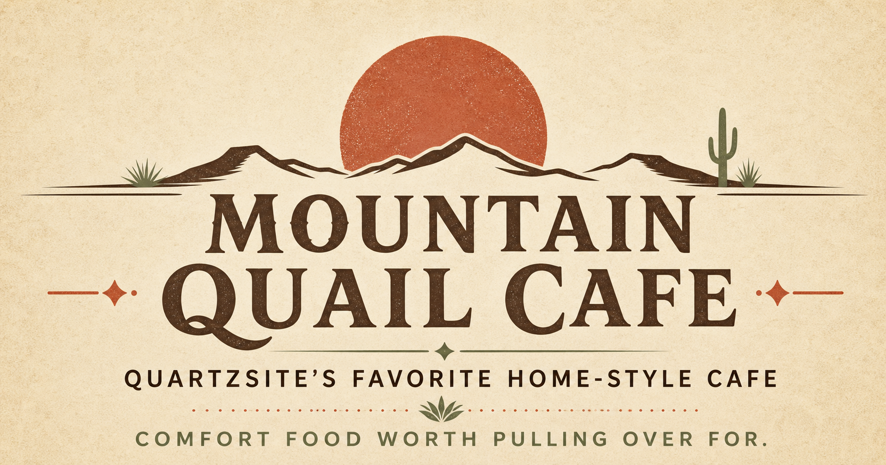 MOUNTAIN QUAIL CAFE website preview